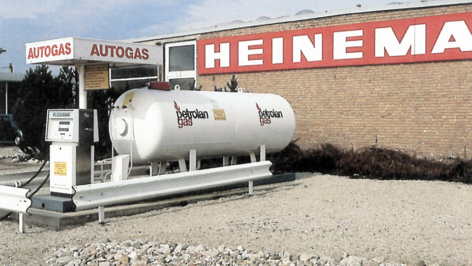 1981 - Flüssiggas-Tankstation in Korbach und Arolsen